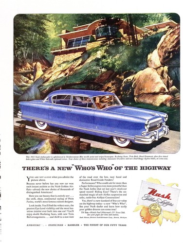 1952 nash ambassador - 1952,